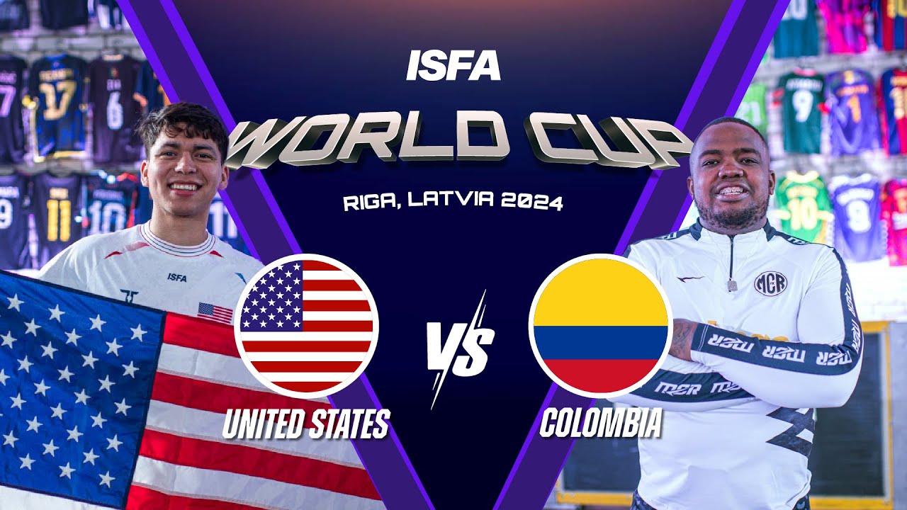 USA v Colombia (Quarter Final) | ISFA World Cup 2024 - 3v3 Street Football