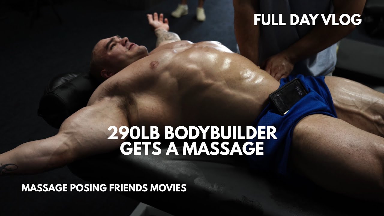 Mass Monster Massage | Posing Friends Movies | Nick Walker Vlog