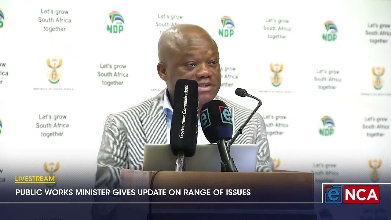 Public Works Minister gives update on range of issues