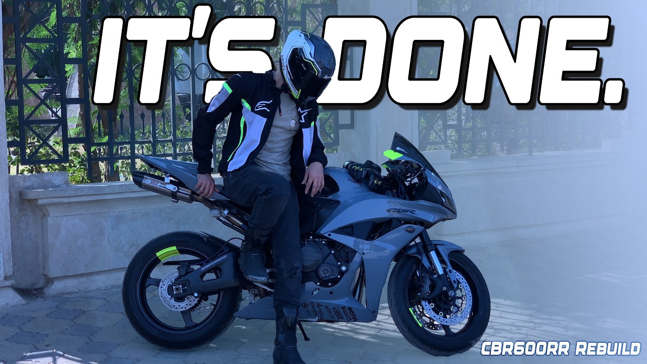 The CBR600RR Rebuild Is COMPLETE – Meet Lightning 2.0
