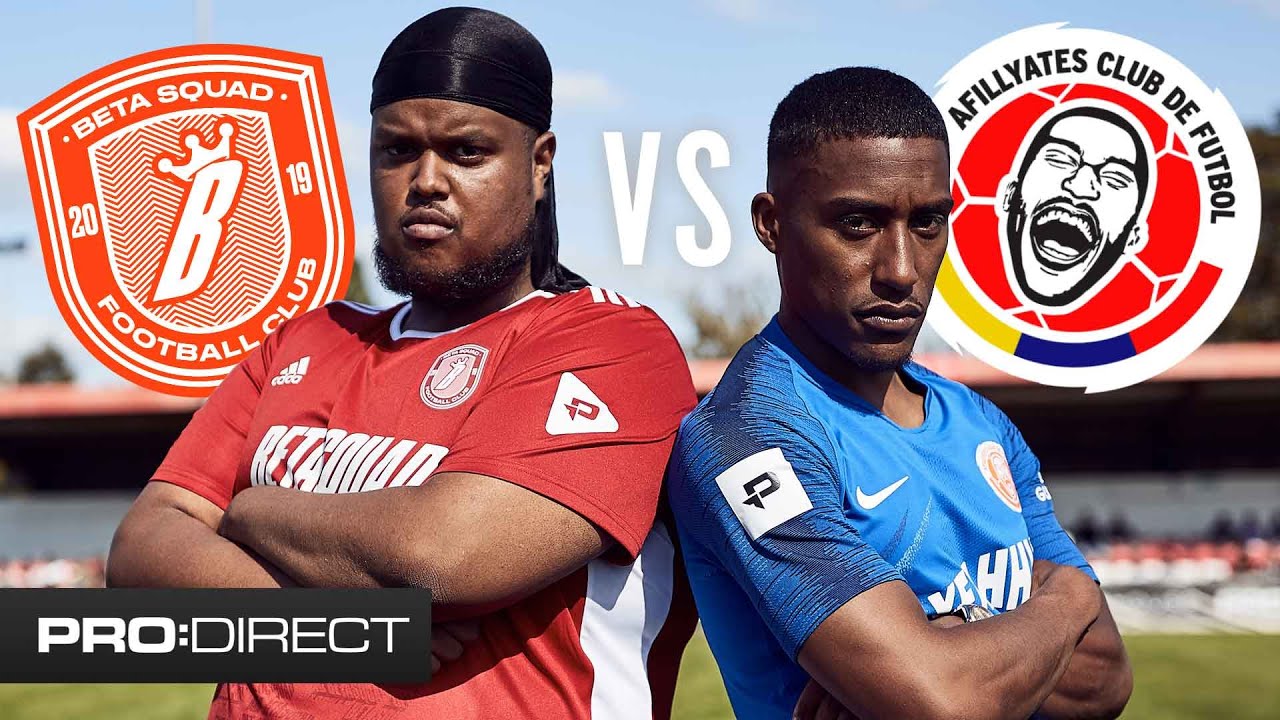 CHUNKZ & YUNG FILLY UNCUT | BETA SQUAD FC VS AFILLYATES Pro:Direct ClubHouse Challenge Cup