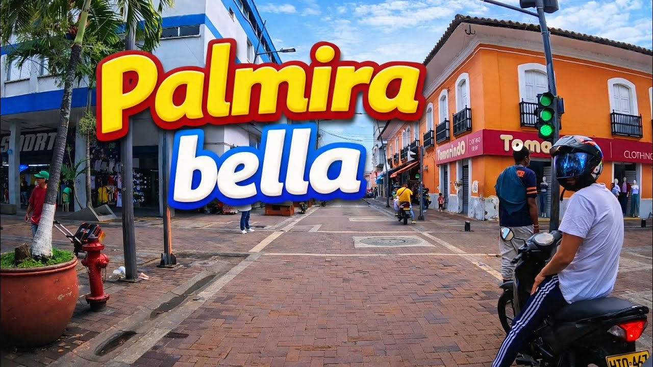 Recorriendo la linda ciudad de Palmira 