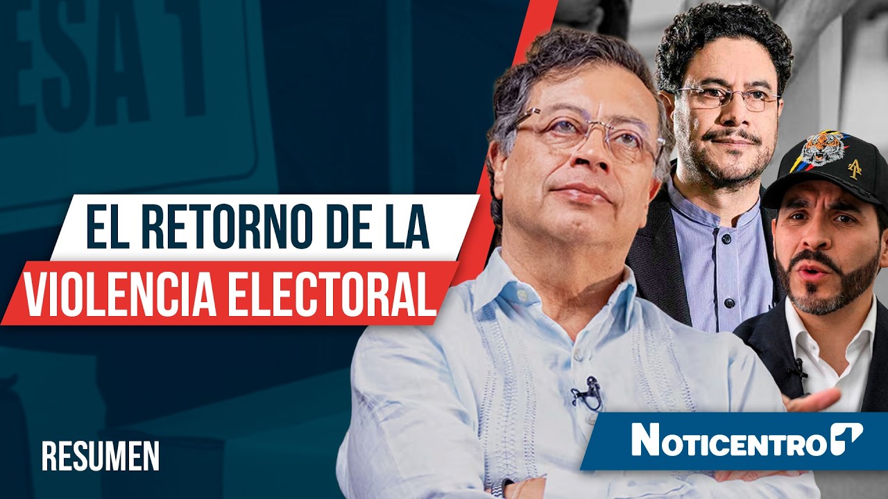 Colombia y el retorno de la violencia electoral: ¿Estamos listos para votar? | Noticias Canal 1