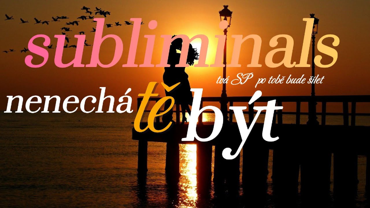SUBLIMINALS tv&aacute; SP tě nenech&aacute; b&yacute;t!! {super &uacute;činn&eacute;} ♡✧˚♡˚| subliminace pro přit&aacute;hnut&iacute; SP ♡✧˚ ༘ ⋆｡♡˚