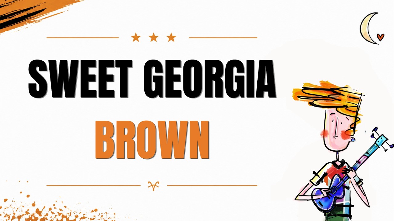 Sweet Georgia Brown - fingerstyle ukulele tutorial