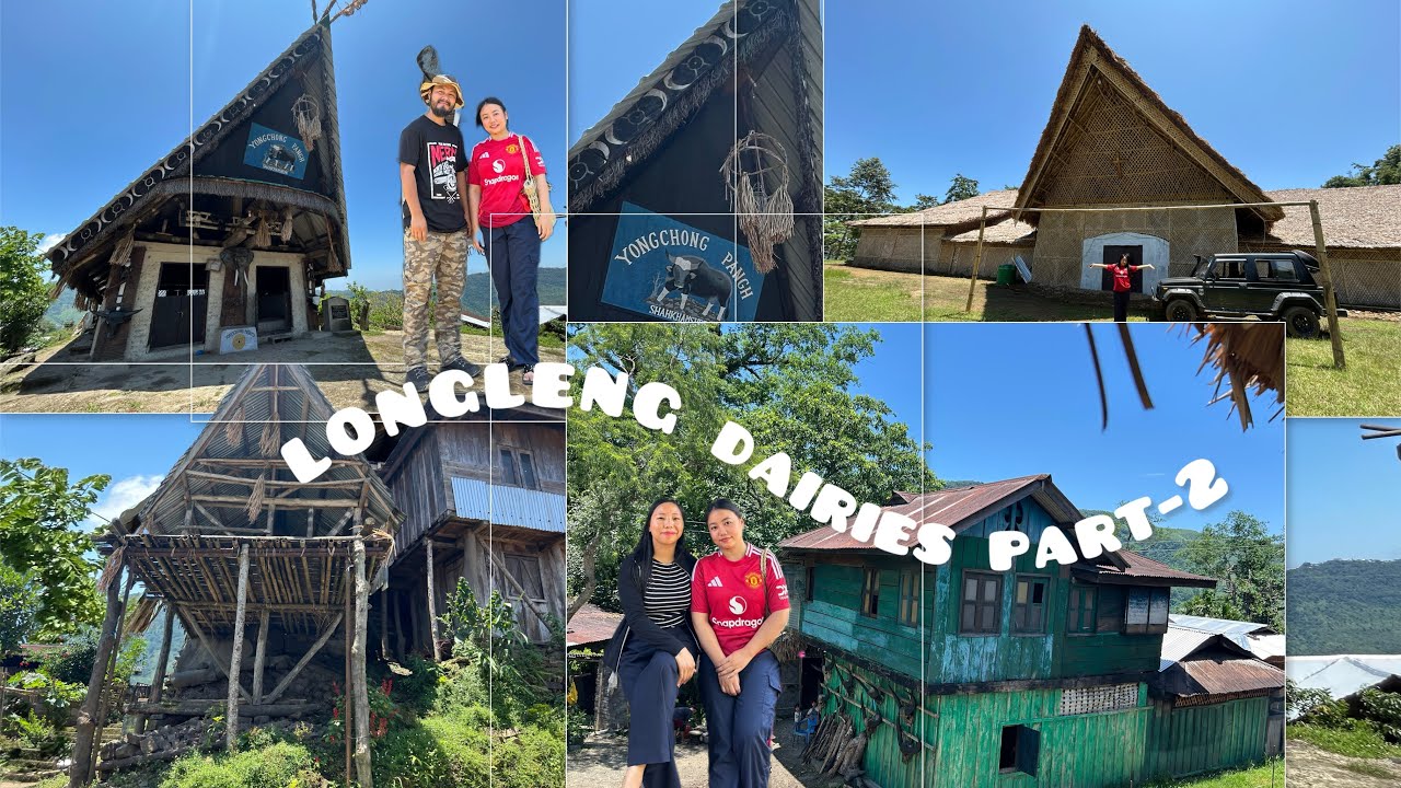 LONGLENG DAIRIES PART-2| VISITED BEAUTIFUL VILLAGES 🛖 #nagaland #village #longleng 🏔️