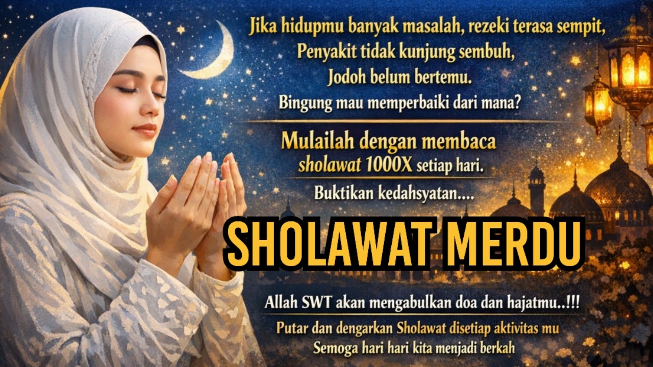 🔴 Sholawat Jibril Bulan Suci Ramadhan Penarik Rezeki Paling Dahsyat | Sholawat Jibril Official