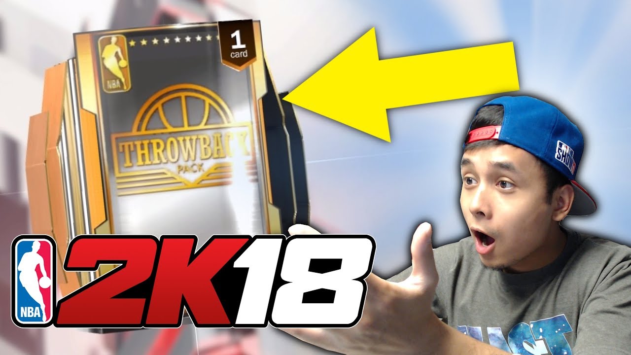 I CANT BELIEVE THEY DID THIS NEW THROWBACK PACKS! | NBA 2K18 PACK OPENING