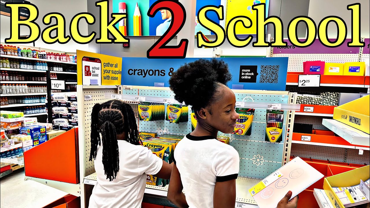 Back to School Shopping📚
