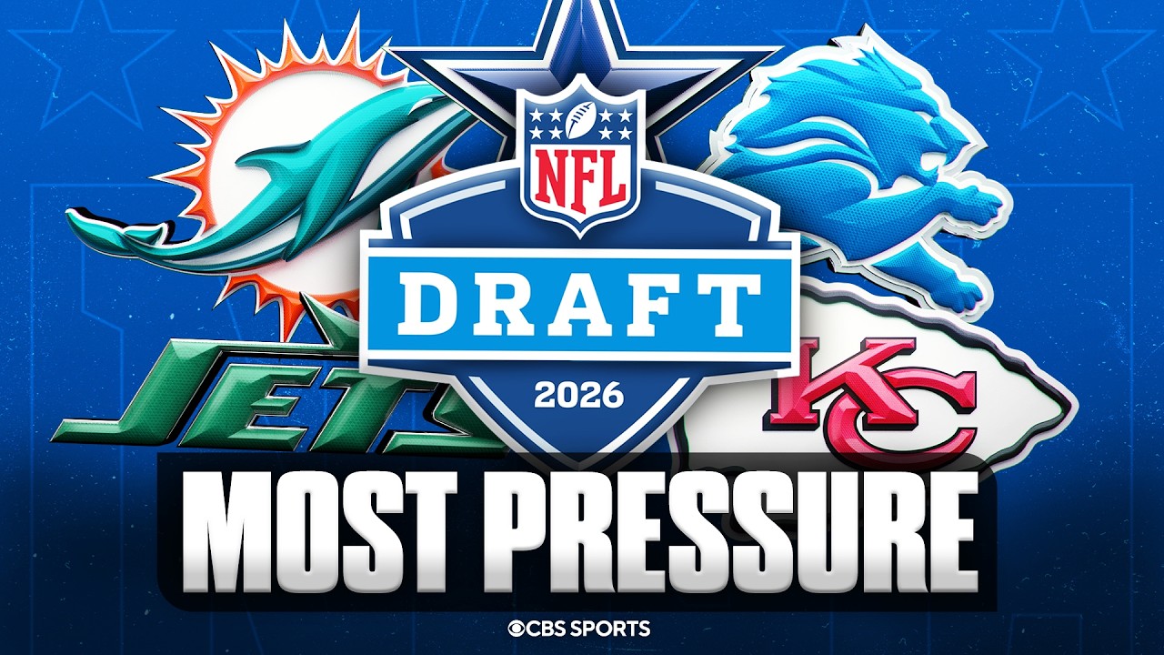 Five teams with the most pressure entering 2026 NFL Draft 👀