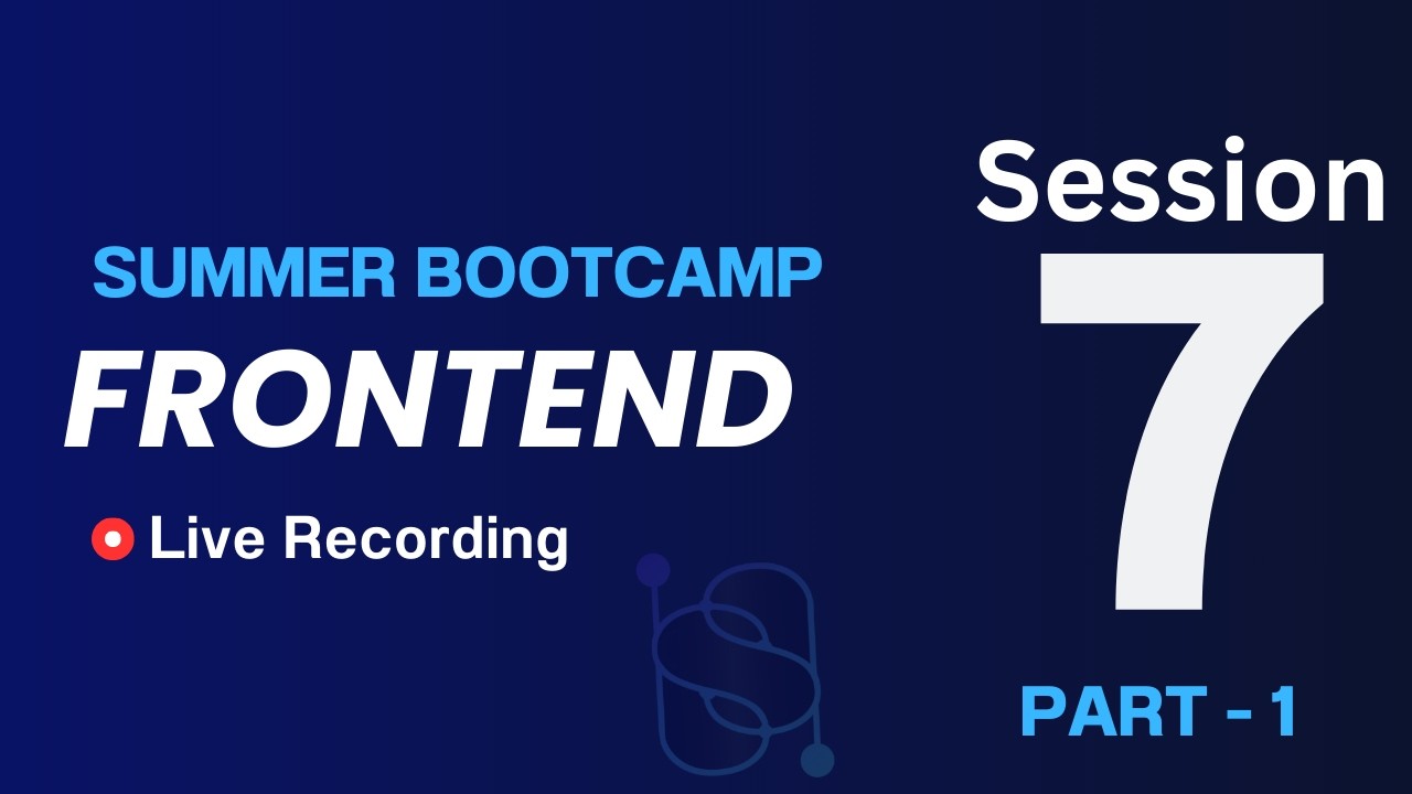 frontend Session 7_Part - 1