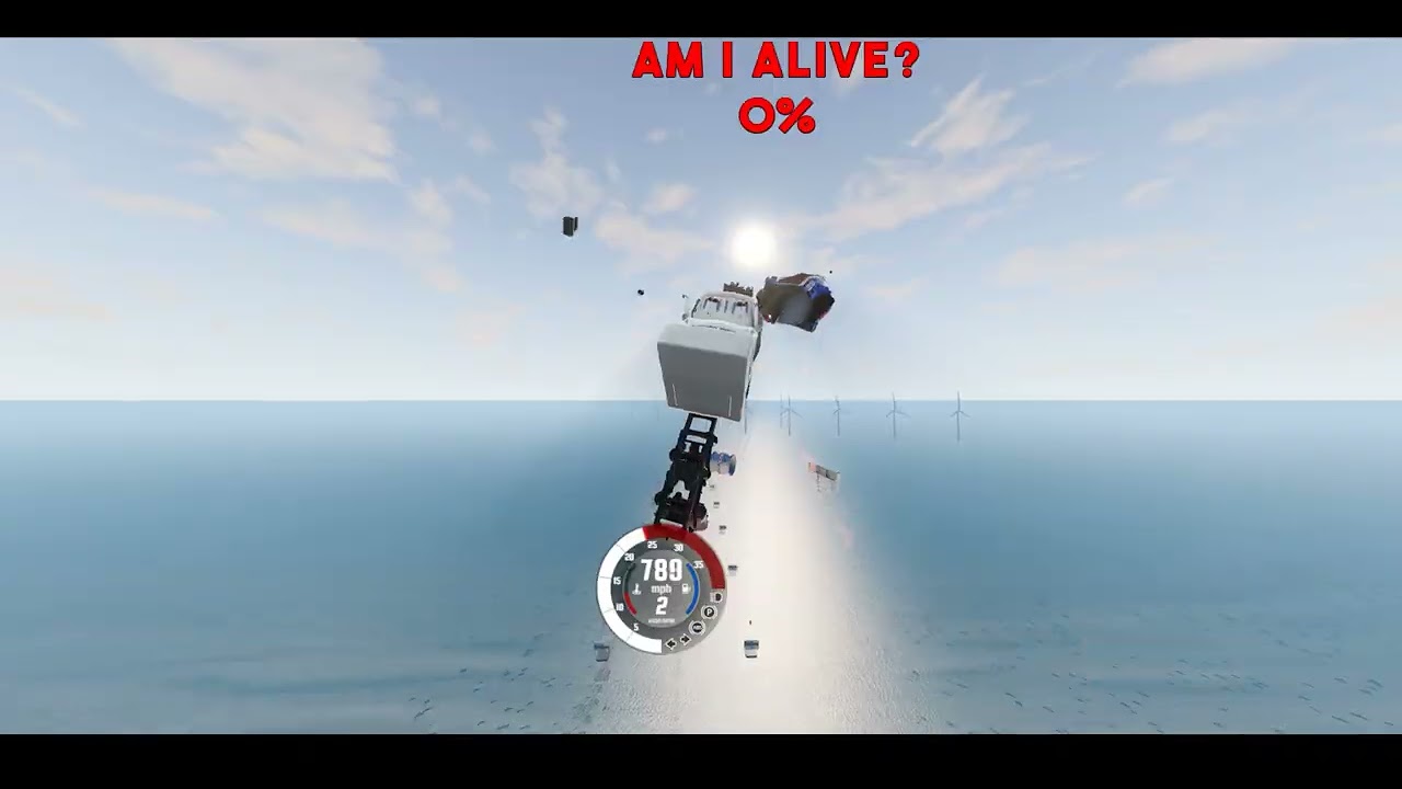 What happens when you combine a car, ramp, and infinite boost?