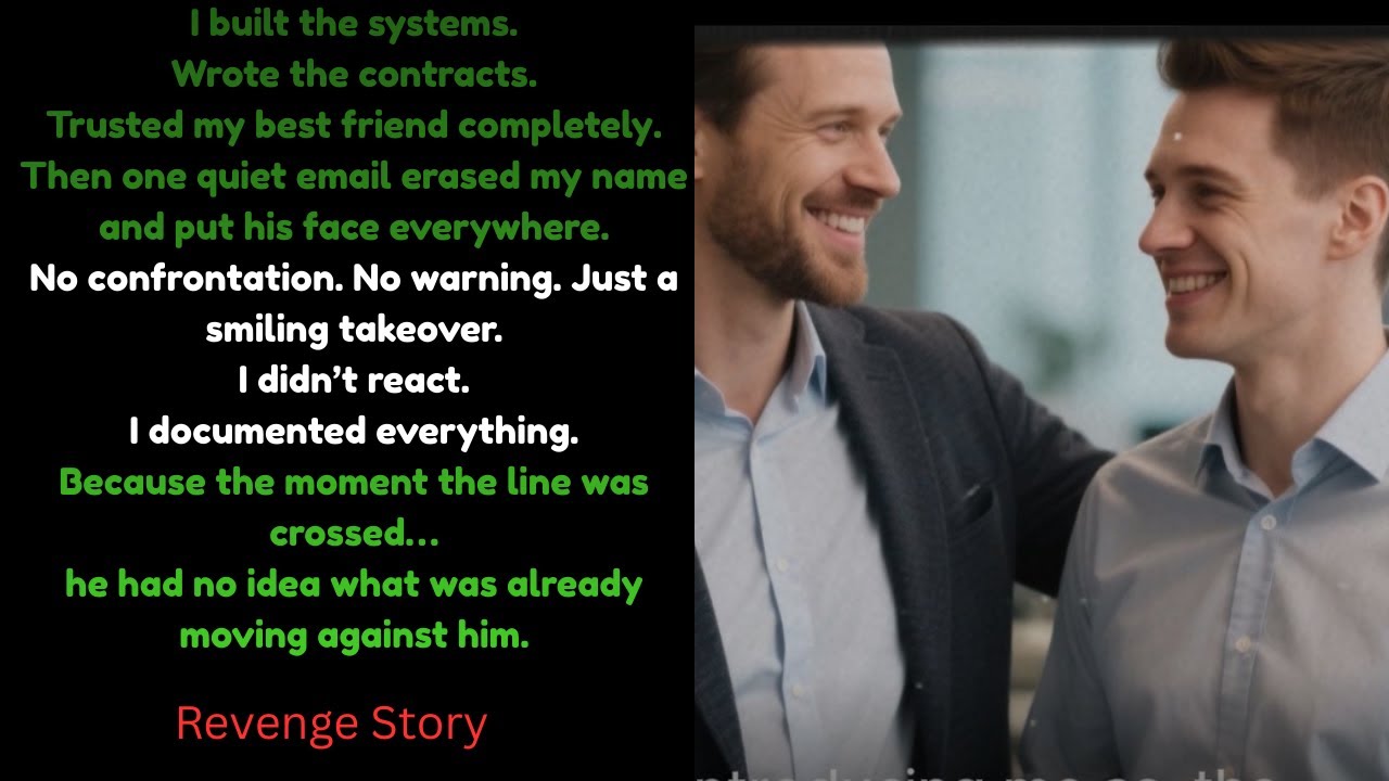 My Best Friend Smiled, Shook My Hand—Then Used My Own Contract to Steal My Company in Silence