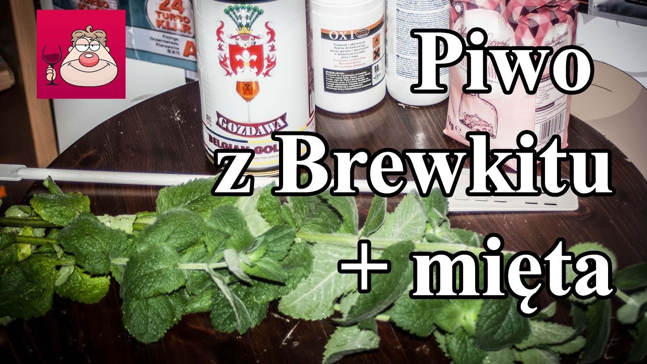 Piwo z Brewkitu (puszki) + mięta. CZ.1