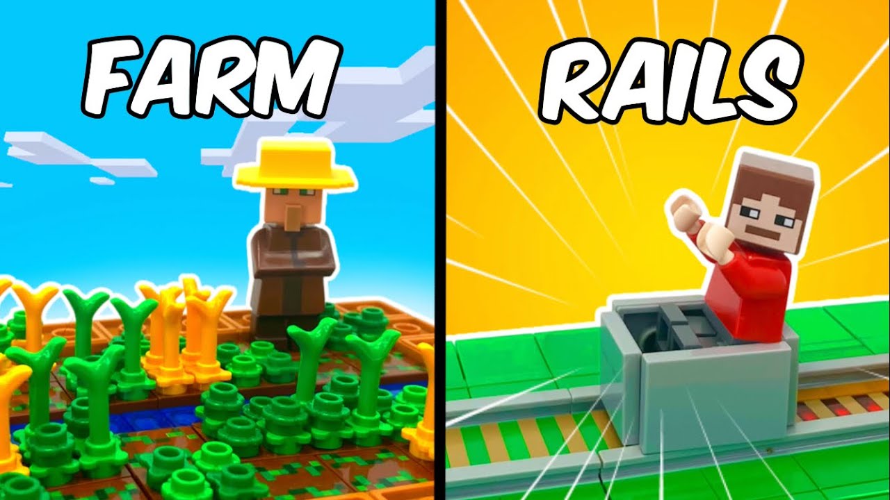 Insane LEGO Minecraft Build Hacks for YOUR World!