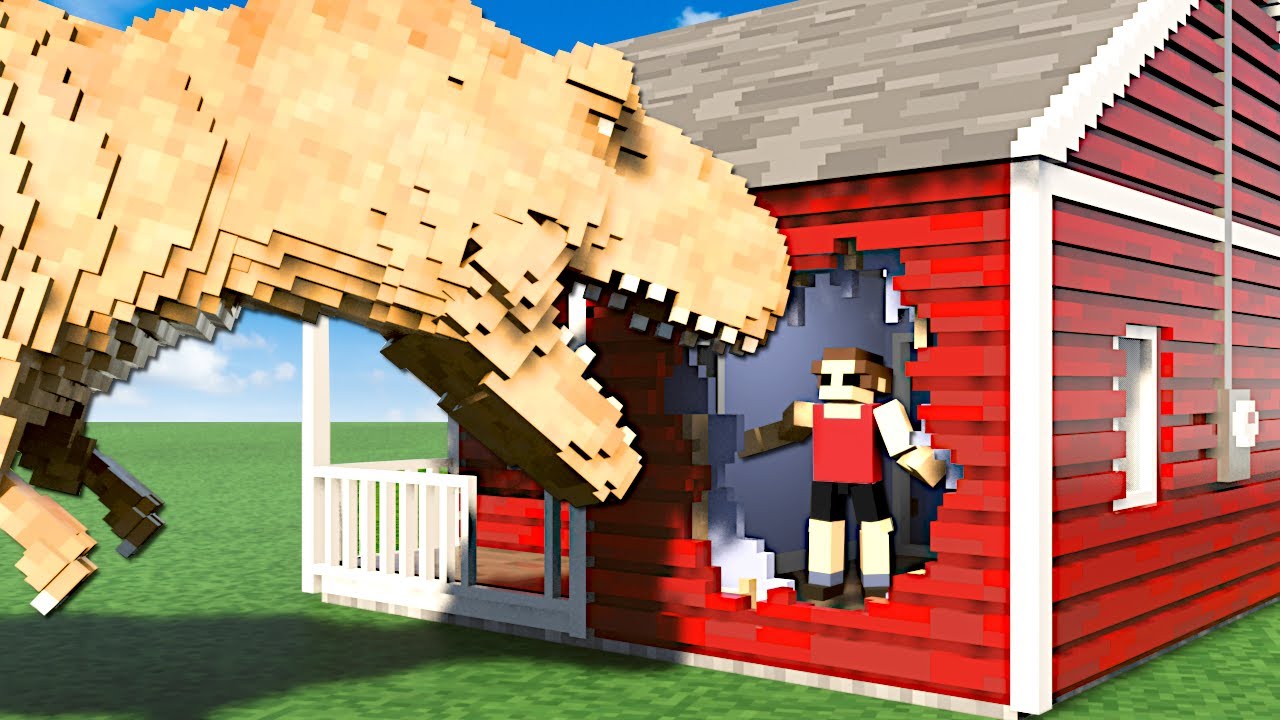 T-REX DESTROYED MY FRIENDS HOUSE! (Teardown)