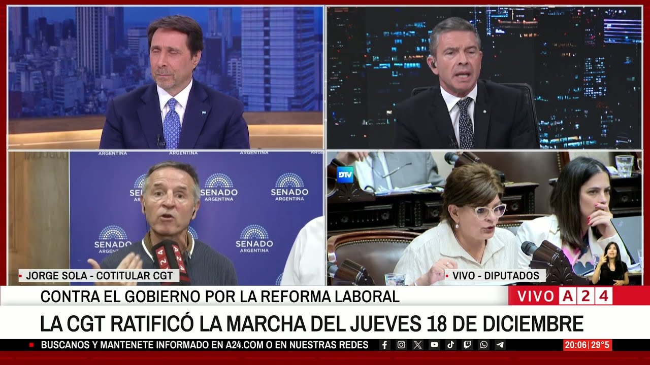 🚨 EL TENSO CRUCE ENTRE PABLO ROSSI Y JORGE SOLA,  COTITULAR DE LA CGT