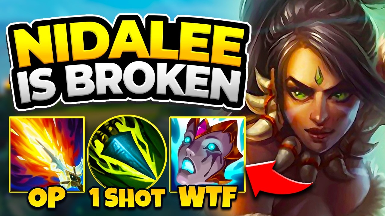 IF YOU HAVE ELITE MECHANICS, THEN START LOCKING NIDALEE JUNGLE! (SECRETLY BROKEN)