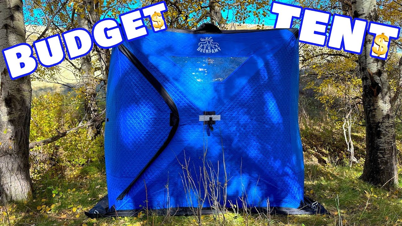 Affordable Ice Fishing Tent For Casual Anglers Amazon DEERFAMY