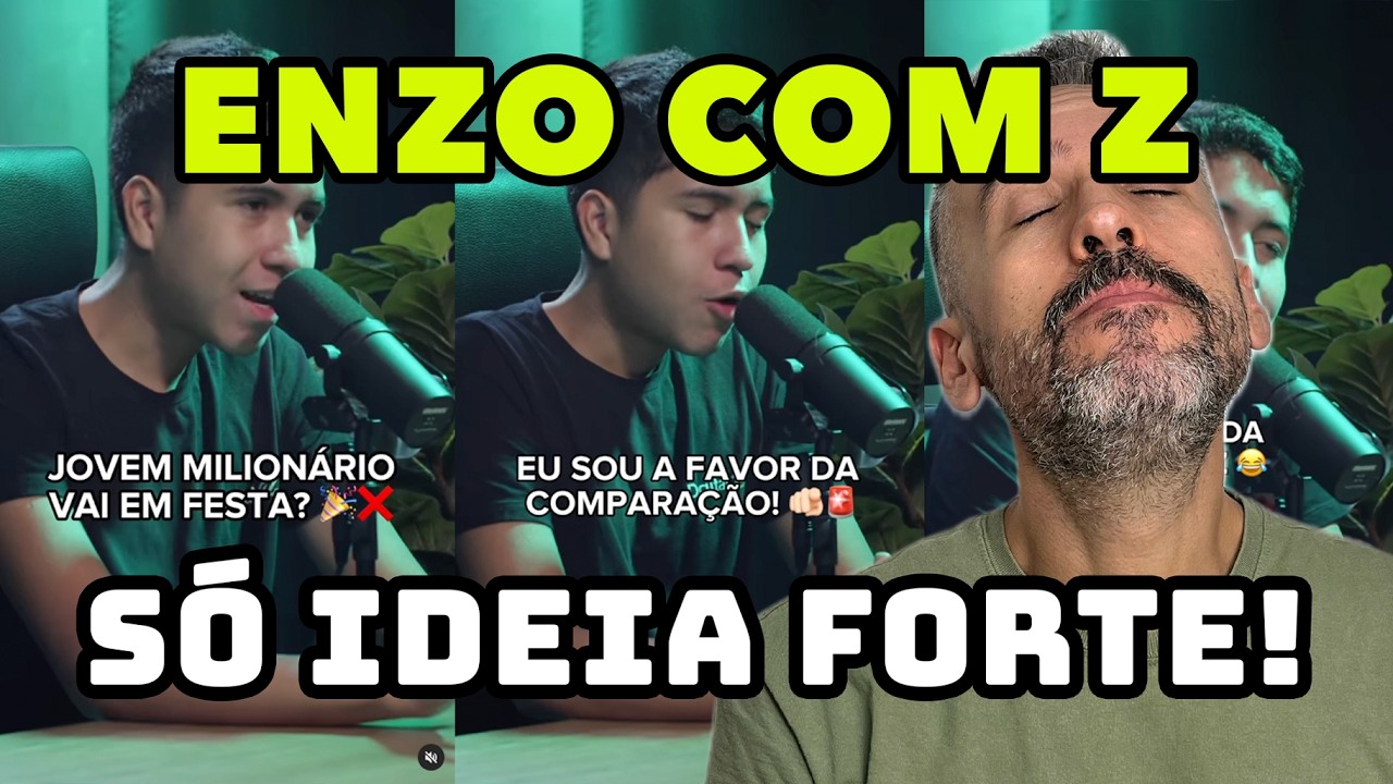 COACH ENZO com Z, o Pablo Marçal mirim (Cortes da Live do Suco de Brasil)