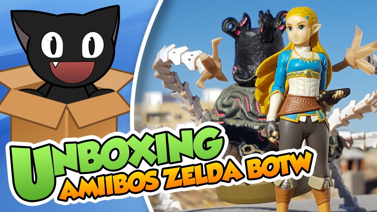 Unboxing ¡Amiibos TLO Zelda Breath of the Wild!