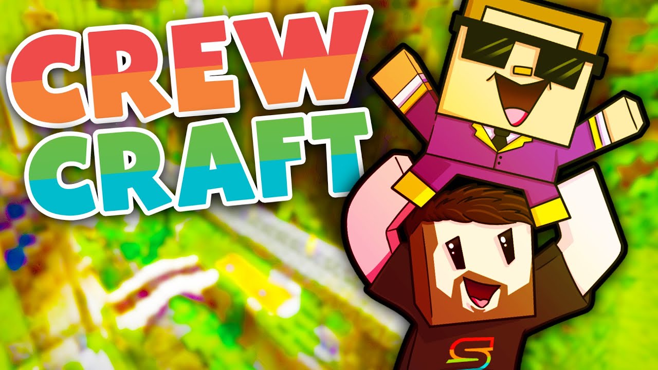 Crew Cave Progress! - The CrewCraft Realm! (Episode 7) Minecraft