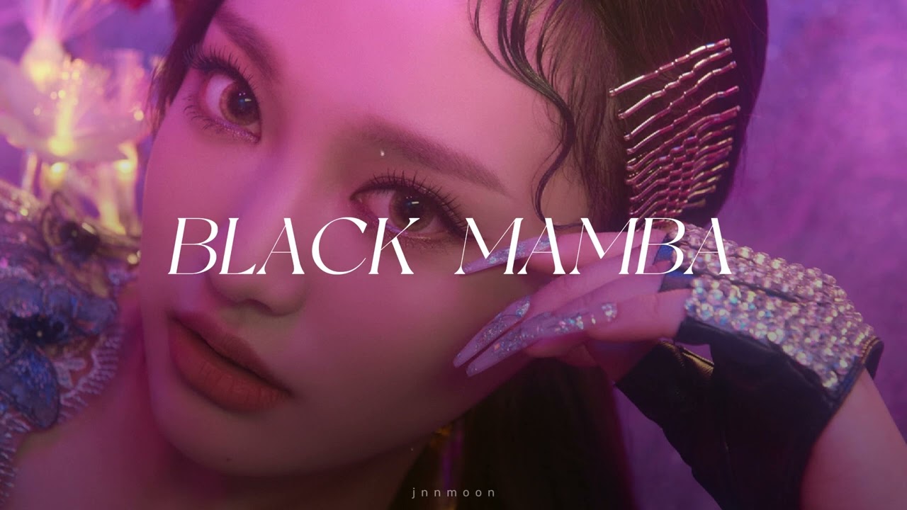 aespa - black mamba (sped up + reverb)