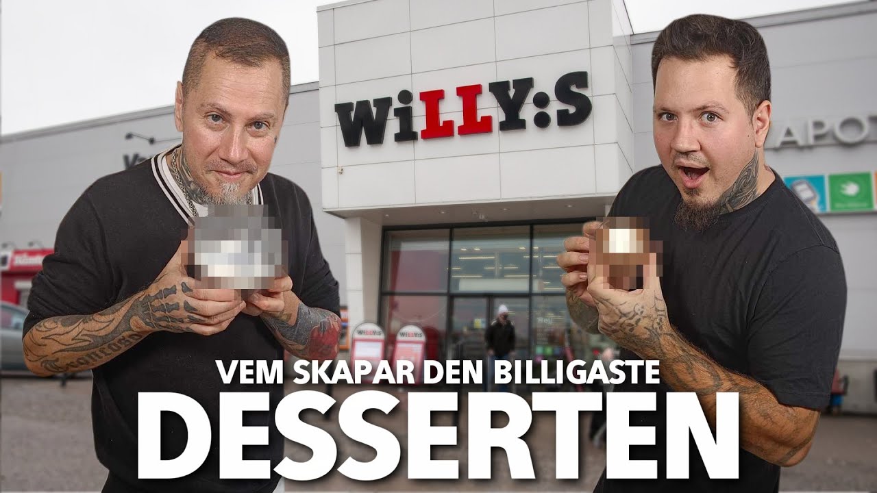 Vem lagar den billigaste efterrätten på Willys