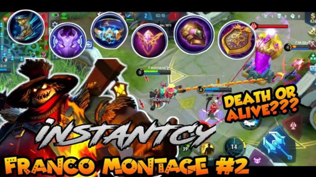 FRANCO MONTAGE 2021 #2 || WTF HOOK 😂 FRANCO GAMEPLAY  || MOBILE LEGEND || MLBB