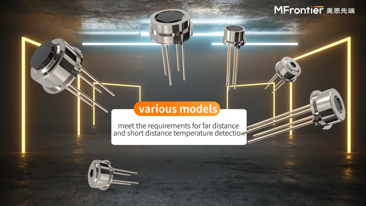 Infrared thermopile temperature sensor detector