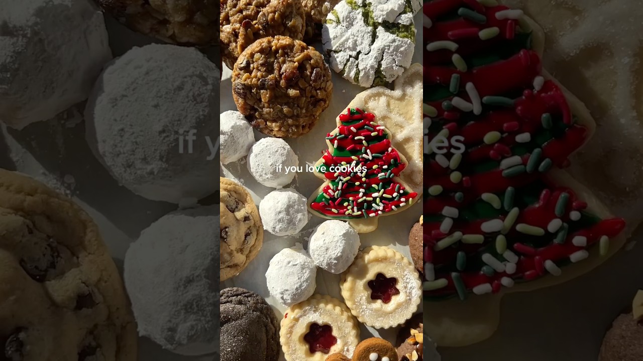 12 Days of Christmas Cookies! 🎅🏼❄️🎄☃️&hearts;️✨