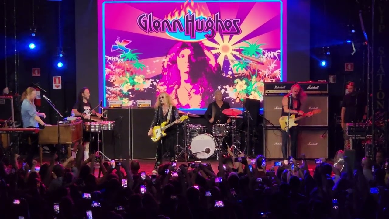 Glenn Hugles and Chad Smith Drums - Highway Star - Burn, (Live S&atilde;o Paulo 11.11.2023) part 2