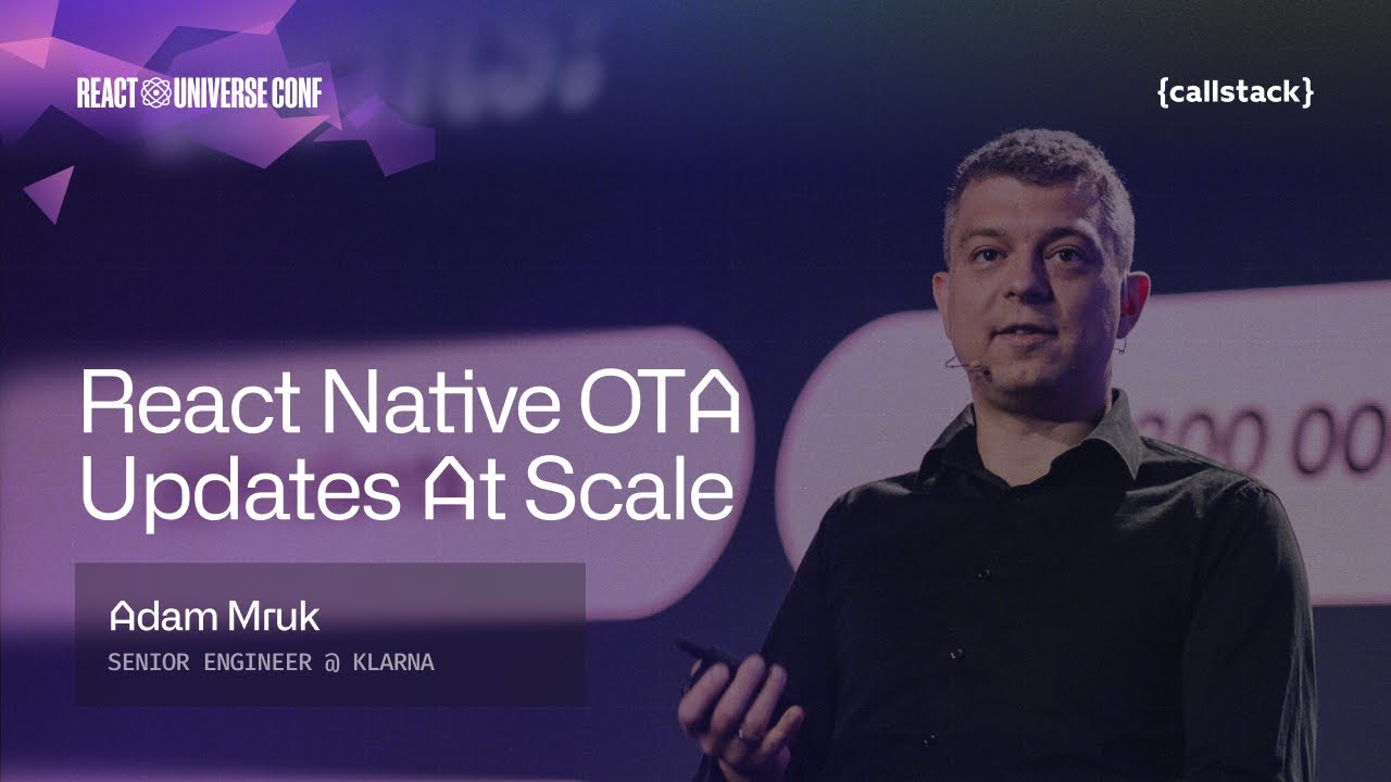 The OTA Illusion: What No One Tells You About Instant Updates At Scale | Adam Mruk at RUC 2025