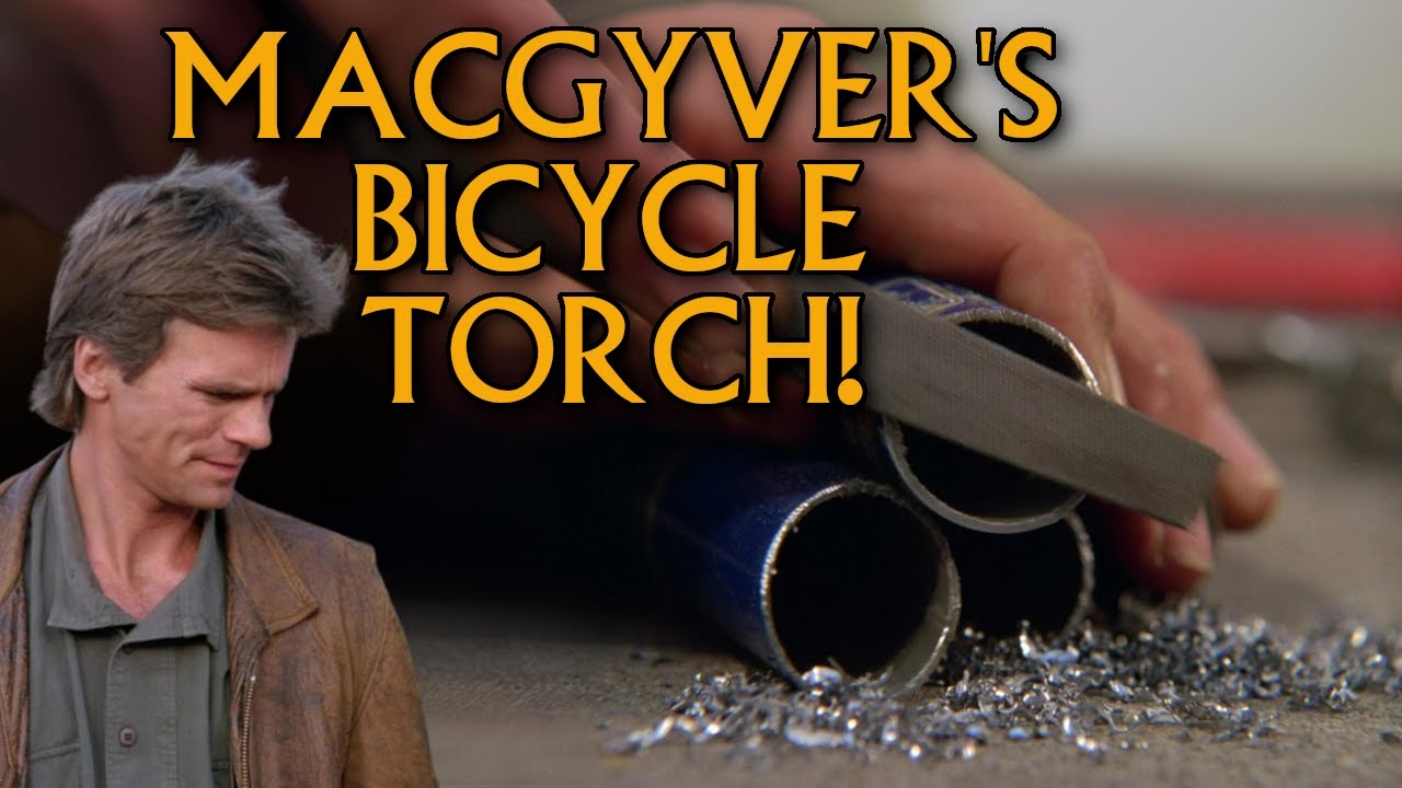 That Time MacGyver Made a Torch Out of a Bicycle