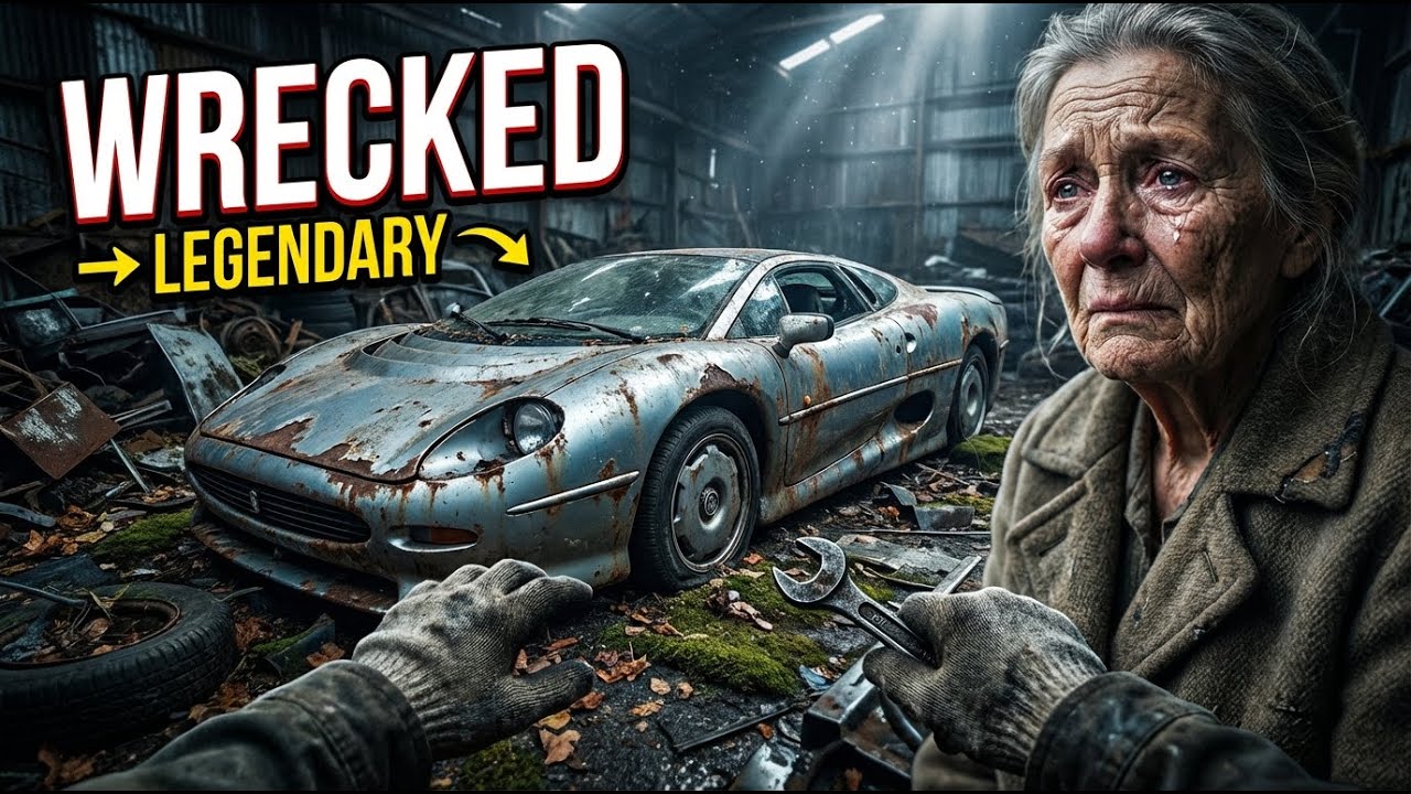 POV 4K ASMR Restoration:Jaguar XJ220 1992| From Wrecked to Legendary