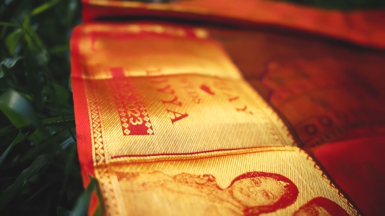 Narapareddy Vijay Reddy & Divya Reddy | Customized Wedding  Muhurtham Saree | 07-12-2023