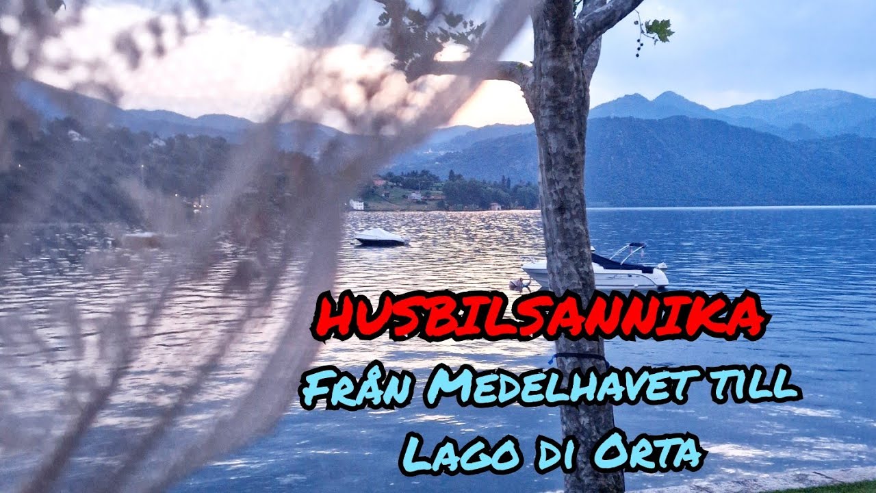 FRÅN MEDELHAVET TILL LAGO DI ORTA.
