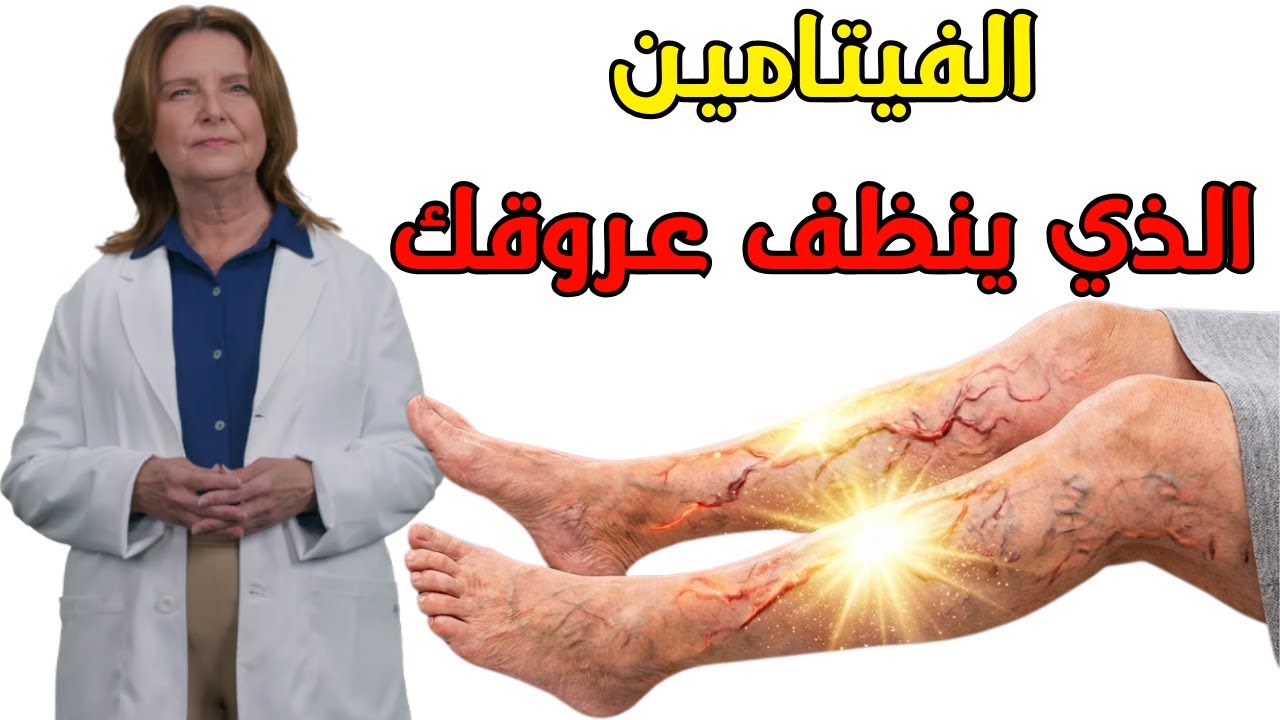 الفيتامين الذي يذيب الجلطات وينظف أوردة الساقين