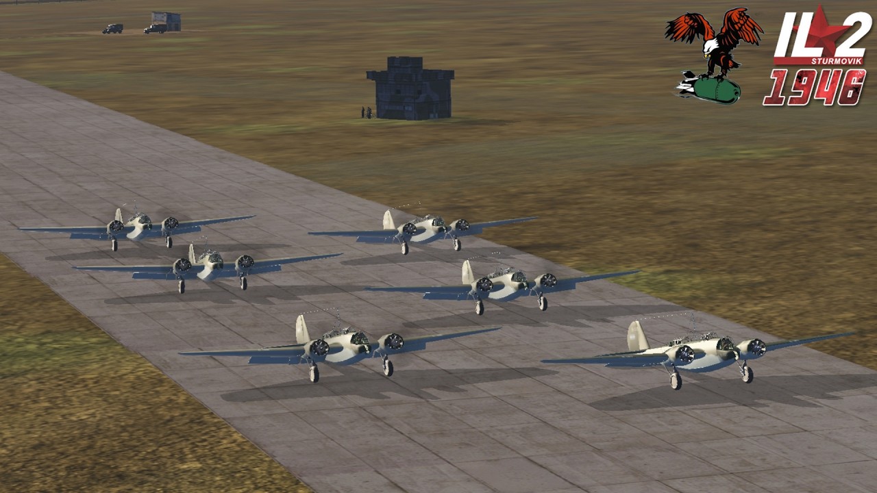 Misión 10-11 de la campaña ficticia Malvinas 41 en IL-2 1946 4.12.2 mod Ultrapack 3.4 ¨Cassie¨