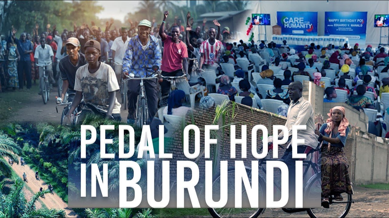 Pedal Of Hope In Burundi | Care For Humanity