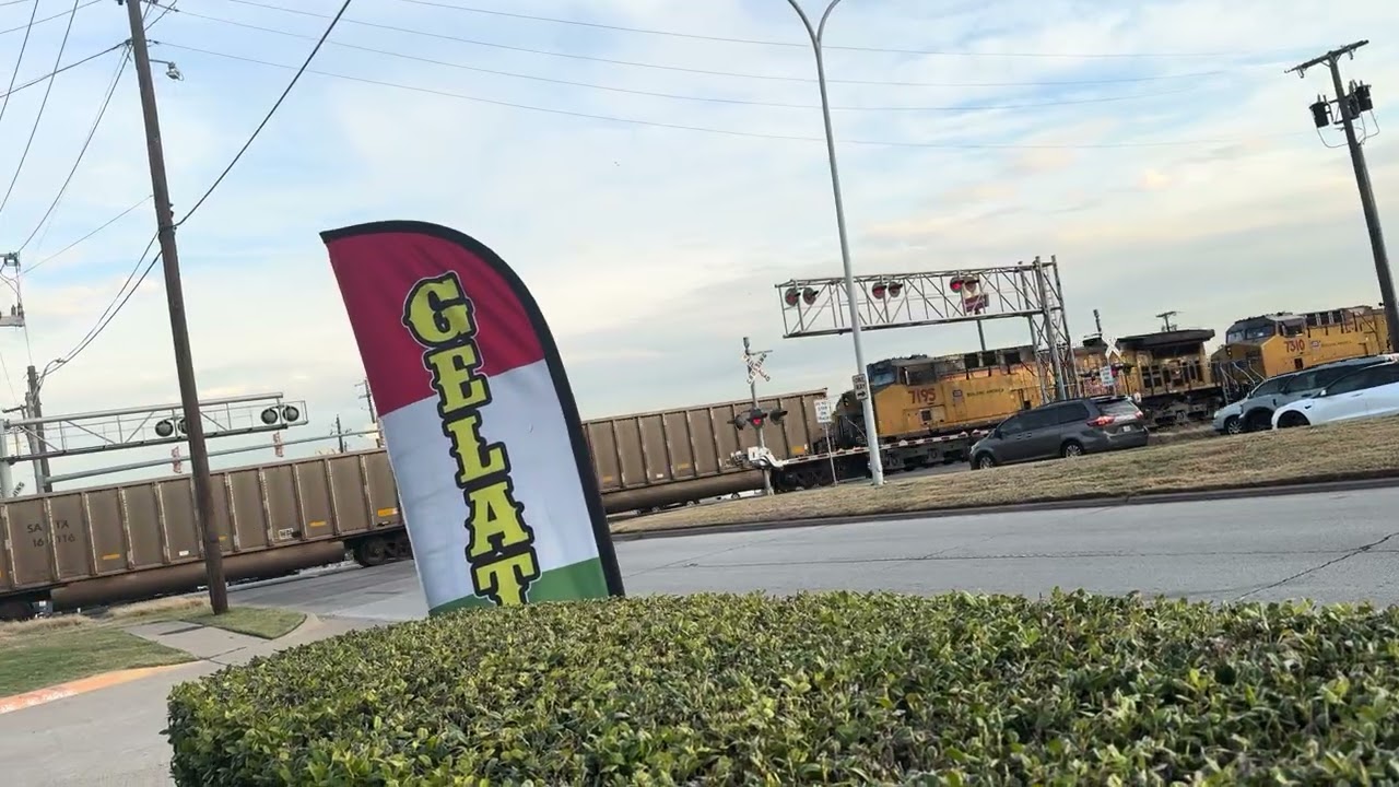 Northbound UP Empty Coal Train heading through Watauga TX. January 9, 2026
