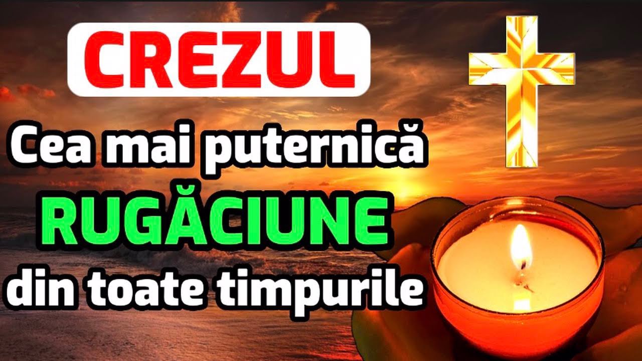 CREZUL Crestin Ortodox &ndash; Simbolul Credintei &ndash; Cea mai puternica rugaciune din toate timpurile
