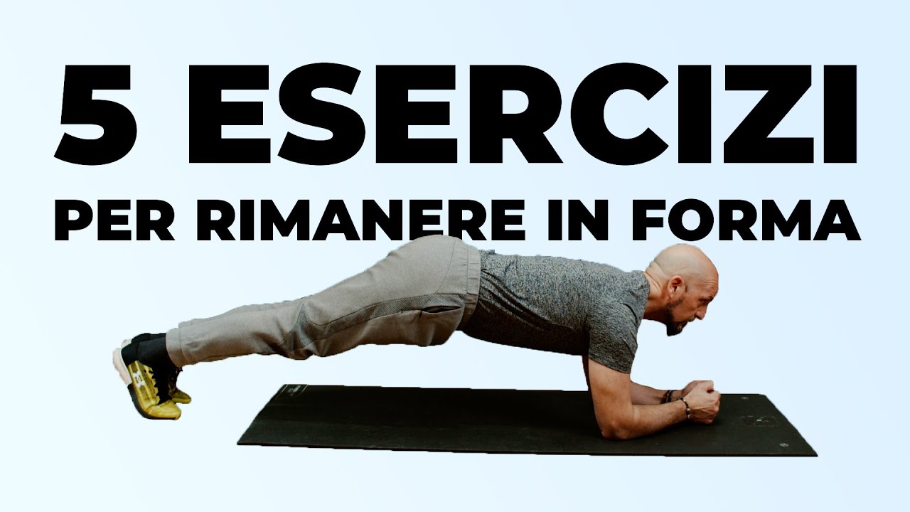 PLANK: 5 esercizi per rimanere in forma!
