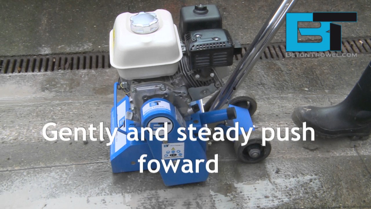 BTSP8H Scarifier operation