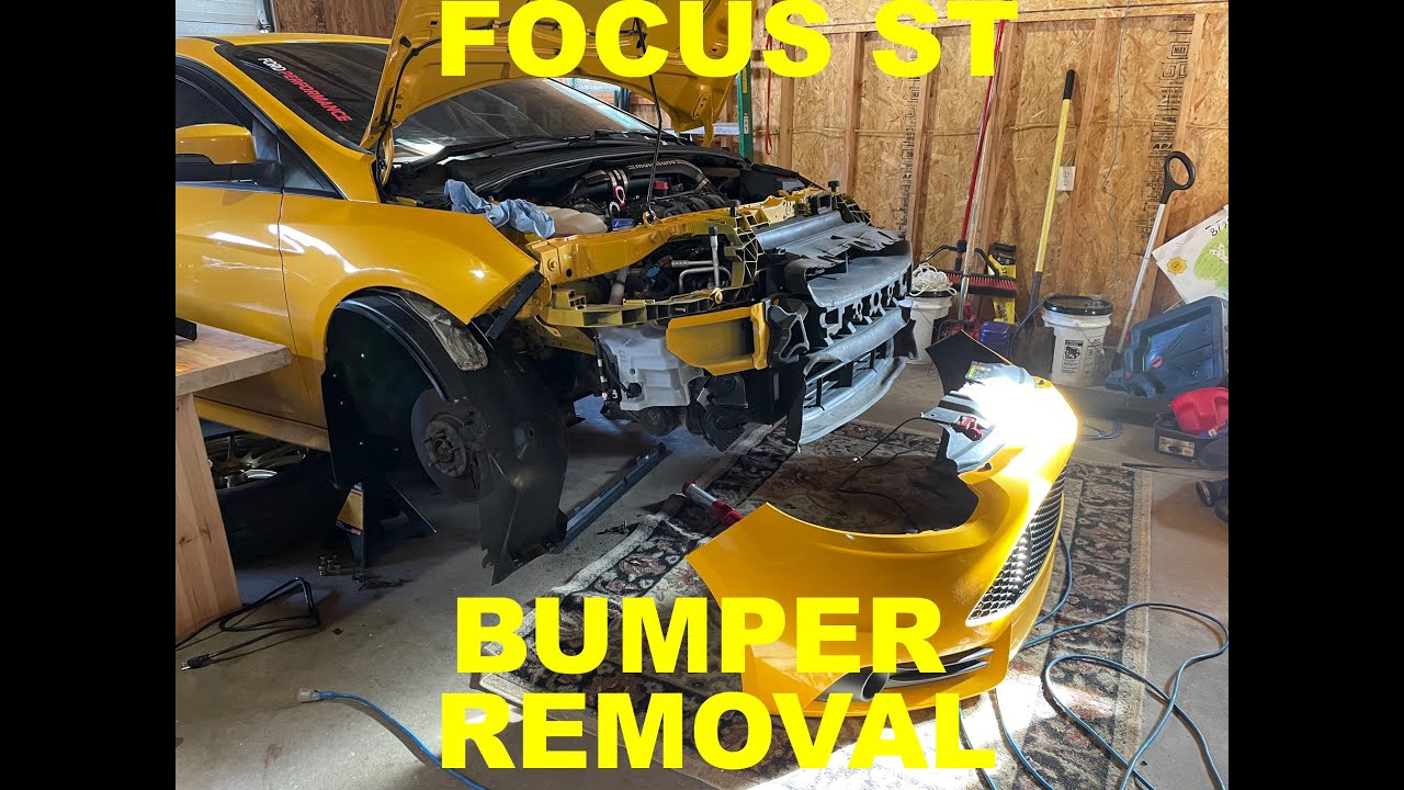 Focus ST bumper removal