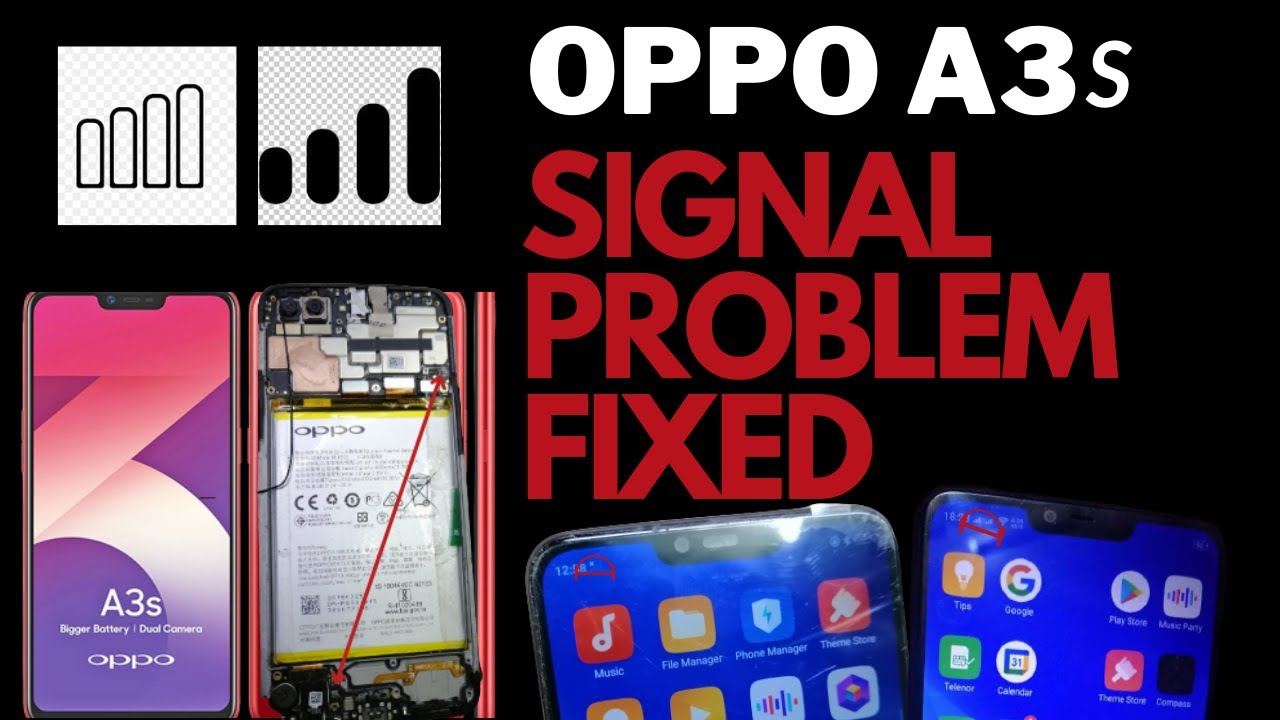 Oppo A3s Network Problem  No Service Problem Solution Fixed By ATTech 2021