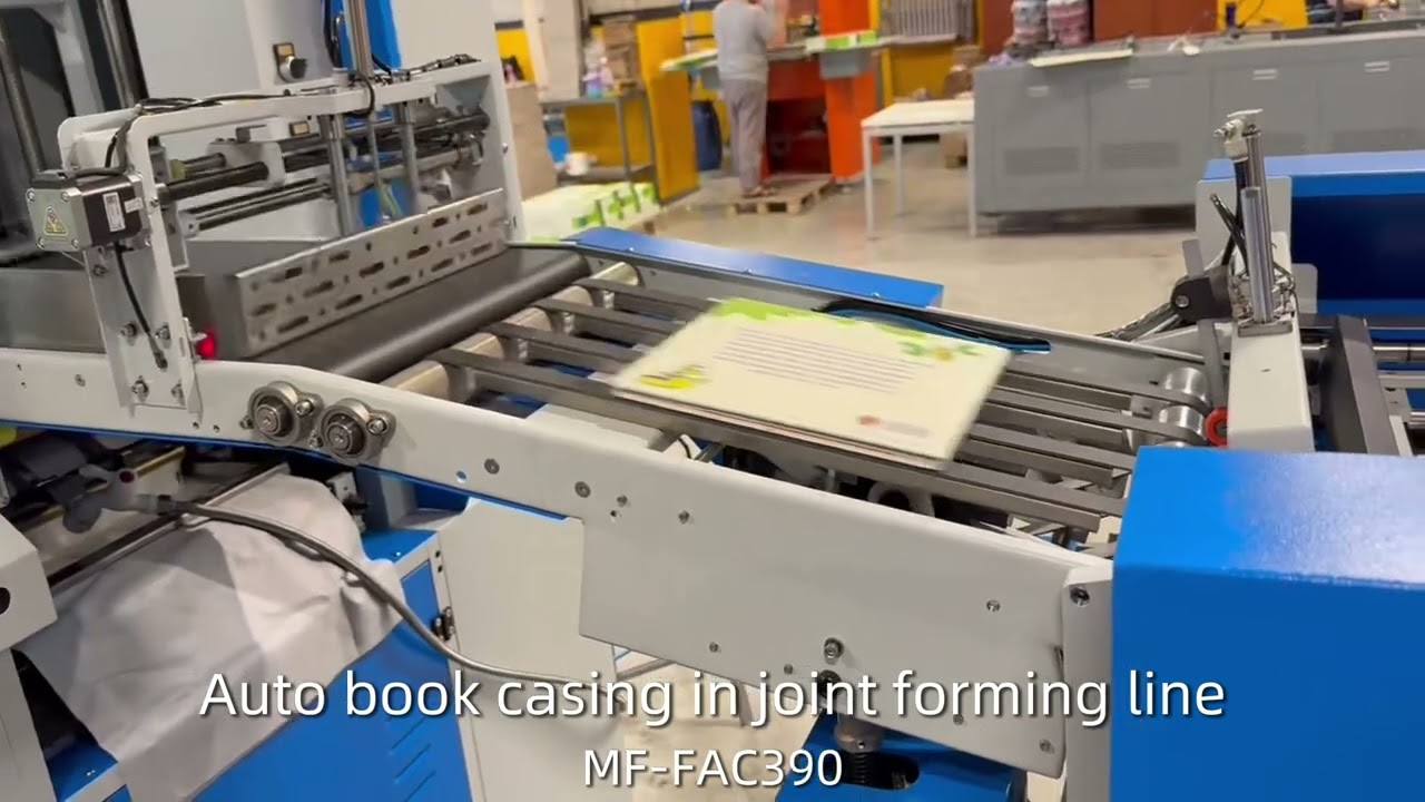 MF FAC390 Auto book casing in joint forming line
