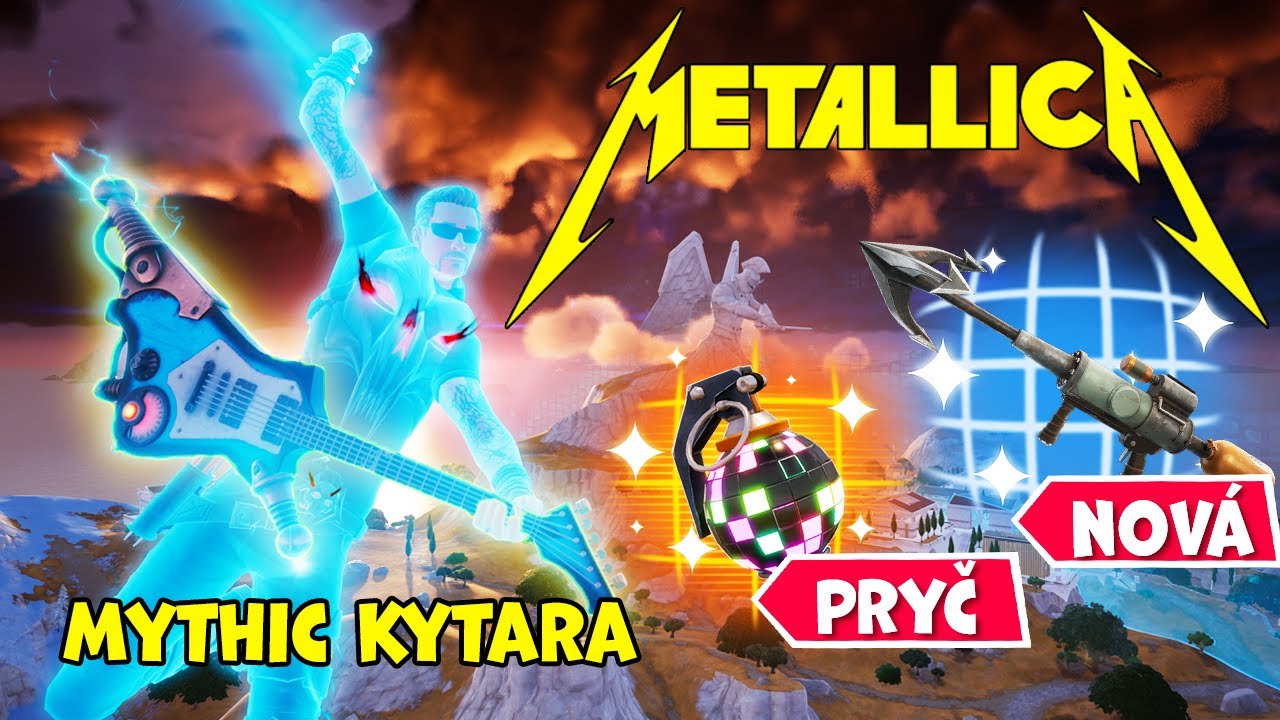 *Velký* Metallica Update Ve Fortnite