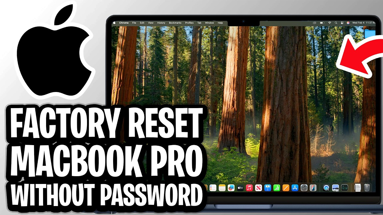 How To Factory Reset Macbook Pro Without Password - Full Guide