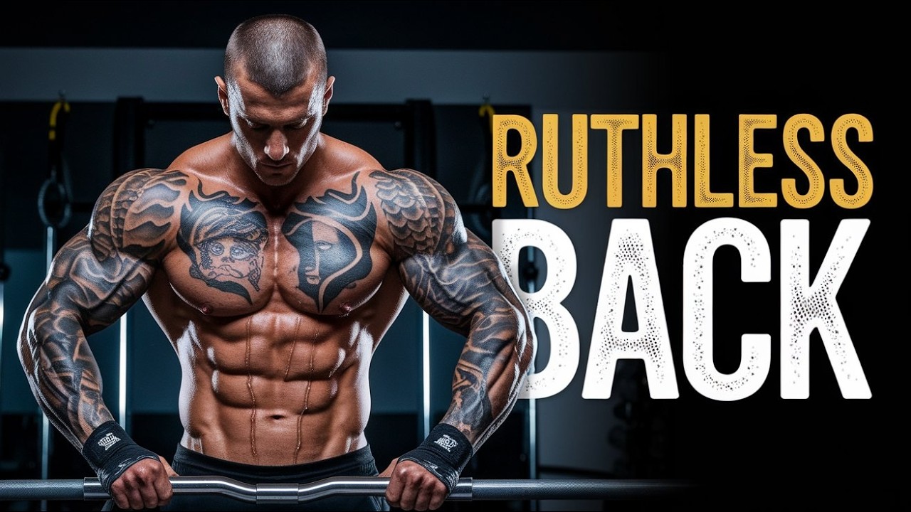 RUTHLESS BACK 💣 – Savage Gym Workout Music | No Mercy Training Mode
